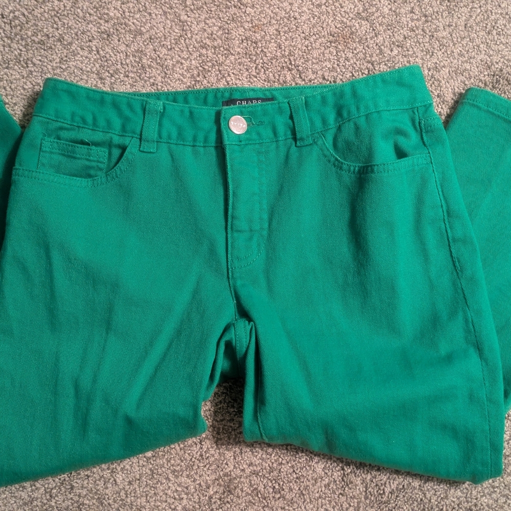 Green Chaps Pants – Size 2
